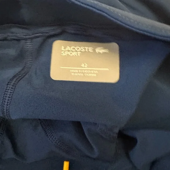 Lacoste Navy Skirt with Stripes - Picture 6 of 6